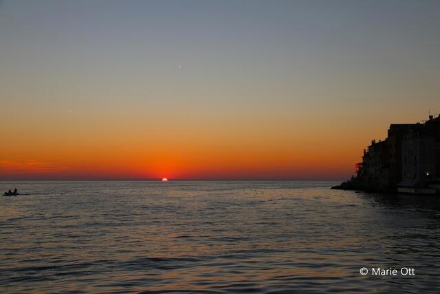 Sonnenuntergang, Rovinj, Kroatien, Urlaub