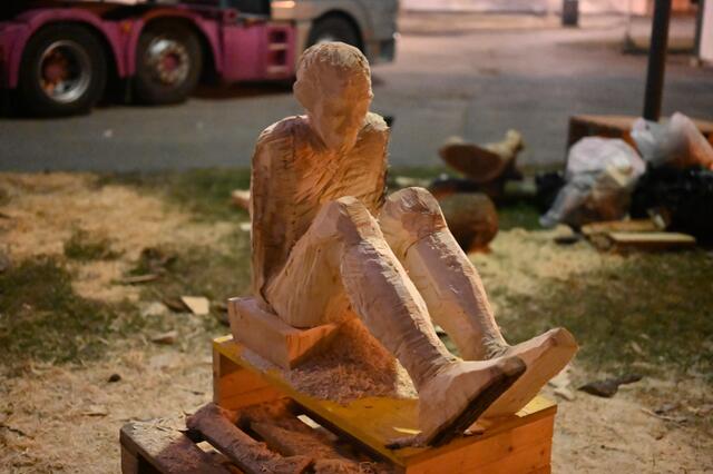 Nachtbild ohne Blitz. 