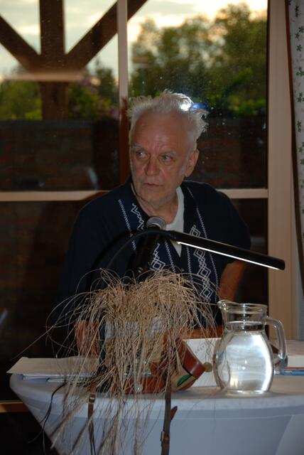Kurt Palm präsentierte den Roman in Neukirchen. | Foto: Steiner-Watzinger