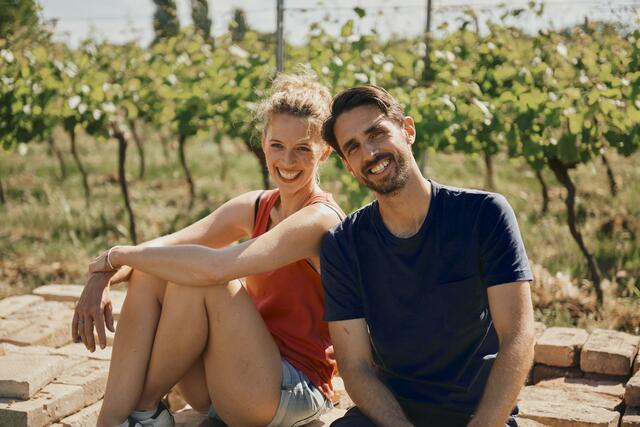 Felicitas Lukas und Daniel Alvermann schlüpfen bei "Meine deine Welt" in die Rollen eines Ex-Paares, das sich unverhofft in einem gemeinsamen Lockdown wieder findet.  | Foto: Meine deine Welt