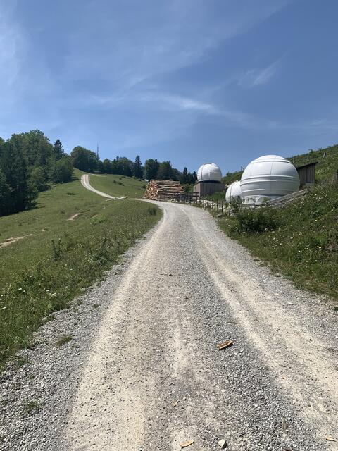 Die Hohe Dirn, im Bild die Warte der Sternfreunde Steyr. | Foto: Auer