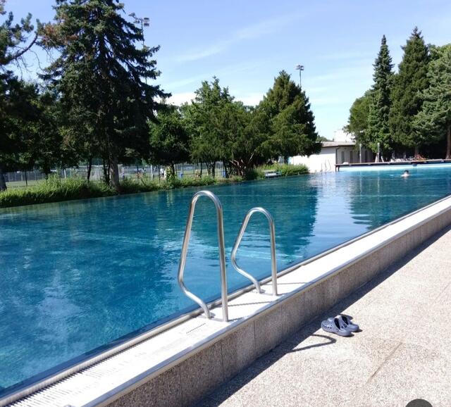 Das wunderschöne Freibad vom SC Stadlau