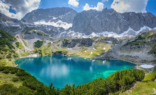 Drachensee in Ehrwald in Tirol