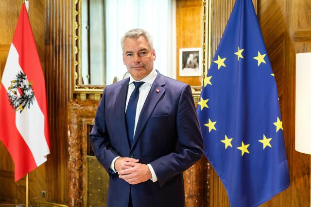 Bundeskanzler und ÖVP-Chef Karl Nehammer | Foto: Roland Ferrigato