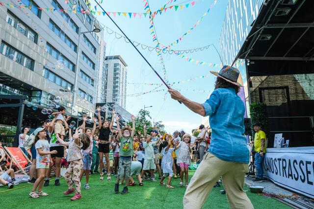 Beim Landstraßenfest gibt es an drei Tagen ein buntes Programm für Jung und Alt. | Foto: WIEN MITTE The Mall Sunla Mahn