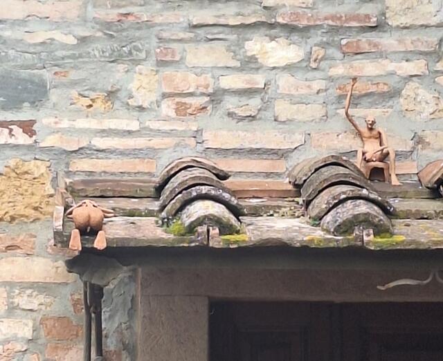 Auf den Dächern Toskanas