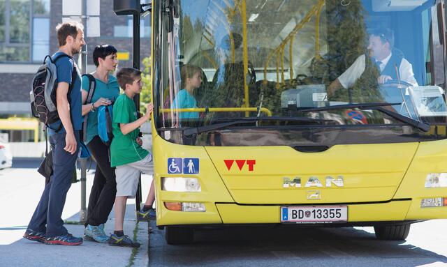 Busfahren soll durch Verbesserungen im Fahrplanbereich weiter attraktiviert werden. | Foto: VVT
