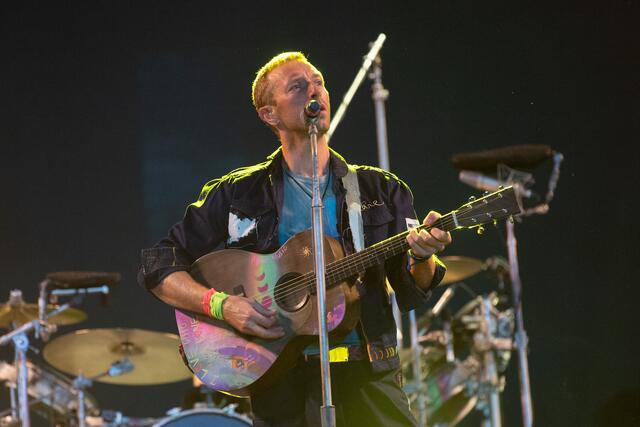 Auf Anfrage durch MeinBezirk gab Live Nation, die für die Planung der Coldplay-Konzerte verantwortlich sind, keine klare Absage. | Foto: Justin Ng / Action Press / picturedesk.com