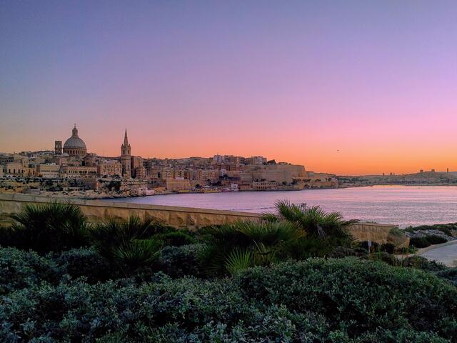 Blick auf die Hauptstadt von Malta Valletta. | Foto: Mein eigenes Bild.