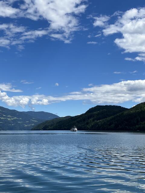 Schifffahrt am Millstättersee 