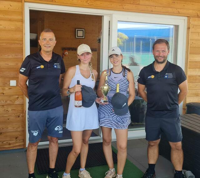 Hans Peter Hadek, Elina Reindl, Lara Hadek, Stefan Pongracz | Foto: UTC Oberwart