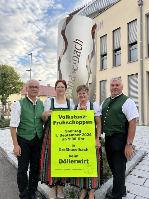 Andreas Scharf, Karin Scharf, Helga Strohmer Obmann-Stellvertreter, Gerhard Hochleitner Obmann. (v.l.) | Foto: privat