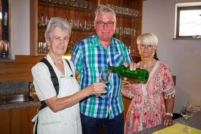 Erna Finzinger, Aichberger, Josef Aichberger und Marion Ortner. 