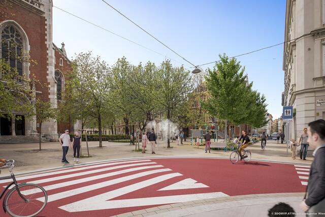 So soll der Radhighway künftig aussehen. | Foto: Zoomvp.at 