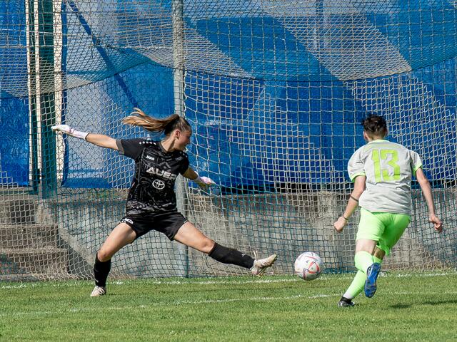 Ein großartiges Tor von Lisa Stocker zum zwischenzeitlichen 1:1! | Foto: Stefan Pfaller