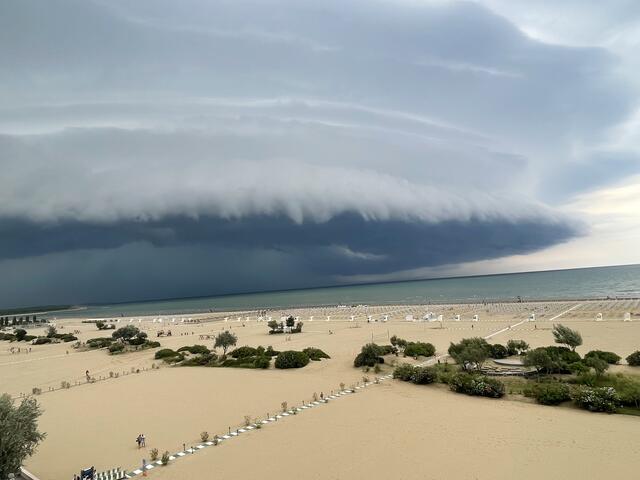 Gewitterstimmung in Caorle Italien / 2024