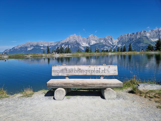 @Astbergsee in Going mit Blick zum Wilden Kaiser | Foto: Karin Giel