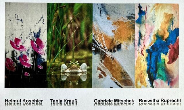 Ausstellung und Vernissage der Künstler und Künstlerinnen vom Kunstverein Velden