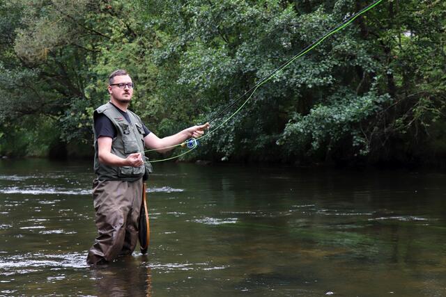 „Dort wo die hohen Ansprüche der Forellen erfüllt sind, werden sich auch Flussperlmuschel wohl fühlen“, bestätigt Thomas Koller, Obmann des Fischereireviers Rohrbach.  | Foto: Koller
