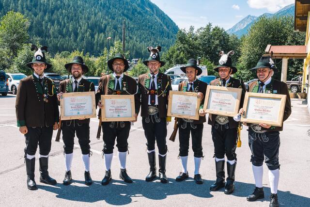 Ehrungen bei den Schützen in Neustift | Foto: Pernsteiner