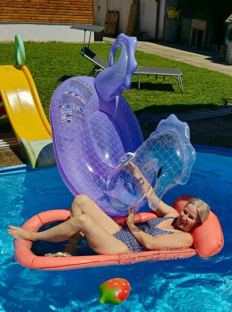 Bei 30 Grad im Wasser..einfach herrlich | Foto: Monika Aigner