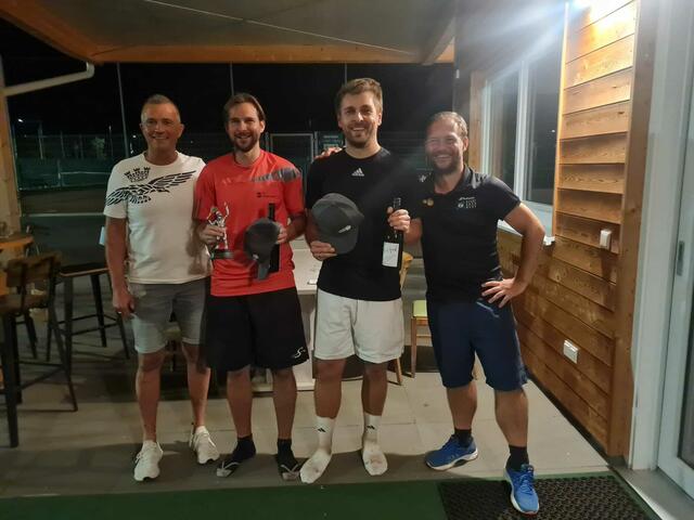 Hans Peter Hadek, Thomas Herrklotz, Florian Hotwagner, Stefan Pongracz | Foto: UTC Oberwart