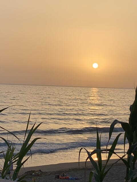 Sonnenuntergang in Corfu