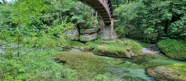 Praterbrücke in der Erlaufschlucht