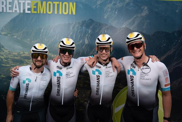 Das Team Dreihans hat das Race Around Austria gewonnen.  | Foto: Martin Granadia