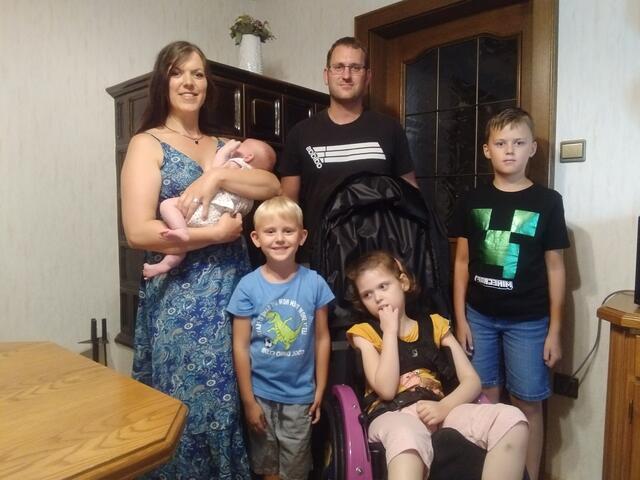 Im November startete die "wir helfen" Aktion für Julia und ihre Familie. | Foto: Privat