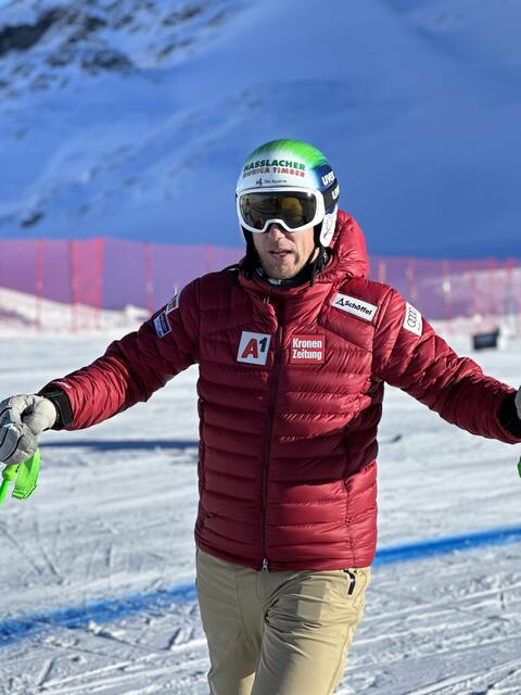 Hasslacher Norica Timber unterstützt seit Jahren Otmar Striedinger. so auch in der WM-Saision 2024/25 | Foto: Ski-Austria/KK