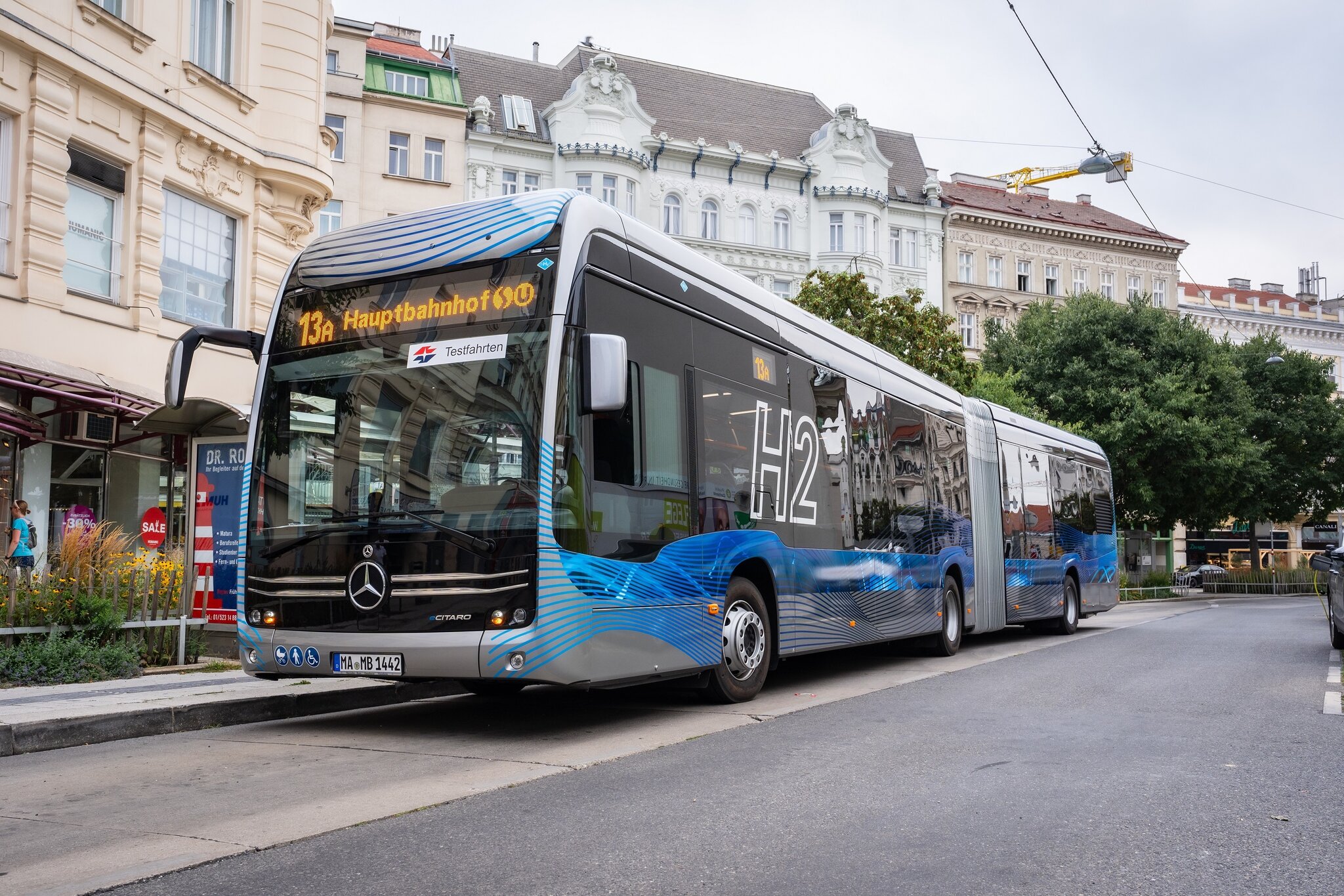 Buslinien: Wiener Linien testen neue umweltfreundliche Fahrzeuge - Wien