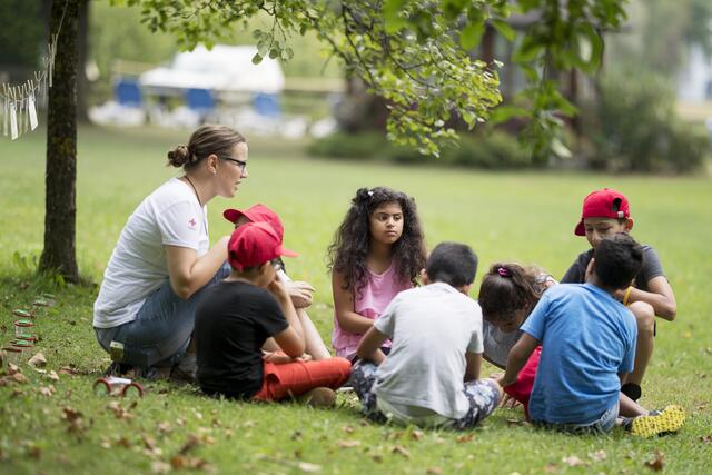 Das Jugendrotkreuz startet im Herbst ein "Inklusives Feriencamp" in Wien, das Kindern und Jugendlichen mit und ohne Behinderung eine Woche voller abwechslungsreicher Aktivitäten bietet. | Foto: Österreichisches Rotes Kreuz (ÖRK) / Isabelle Grubert