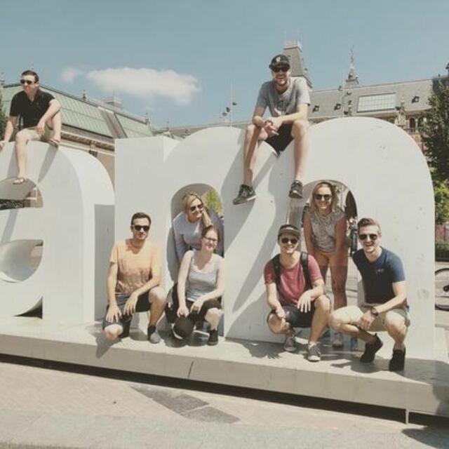 Team outing with Christoph Hofer, Martina Maros-Goller, Natalie Marath, Stefan Haller, Martin Koinegg, Verena Schaupp and Philip Fürstaller. | Photo: MeinBezirk