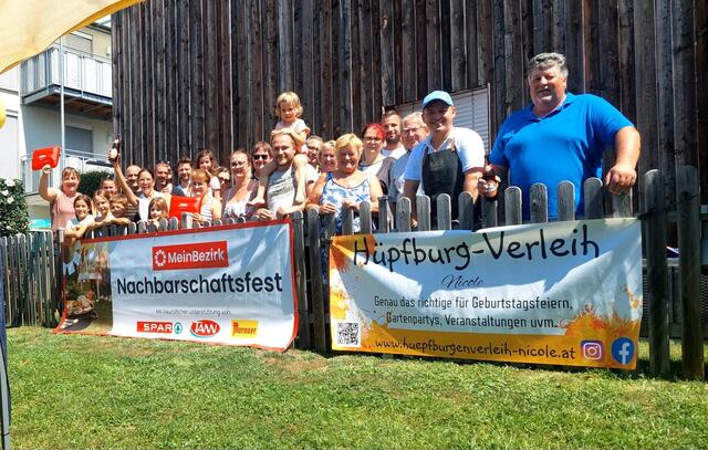 Nichts geht über eine gute Nachbarschaft, das wurde auch beim großen "MeinBezirk"-Nachbarschaftsfest in Gralla bestätigt. | Foto: RMA/Zieser