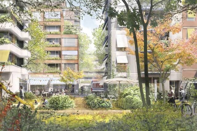 So könnte die Zukunft von Rothneusiedl aussehen. | Foto: Ortner und Ortner Baukunst