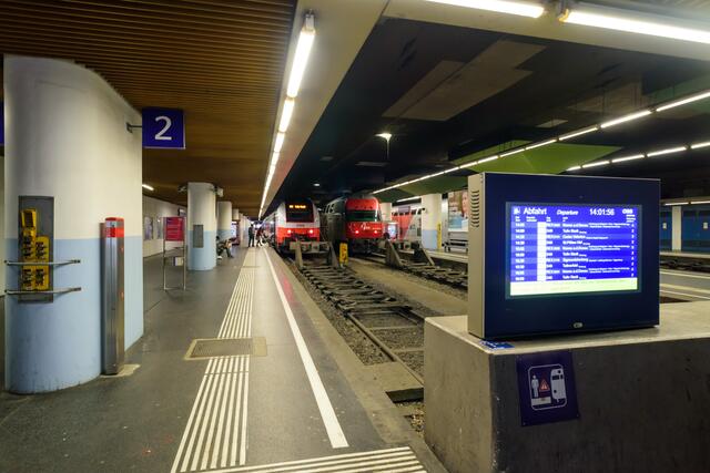 Neben den Wiener Linien wurden auch die ÖBB vom Unwetter getroffen. Hier zu sehen: der Franz-Josefs-Bahnhof. | Foto: viennaslide / picturedesk.com