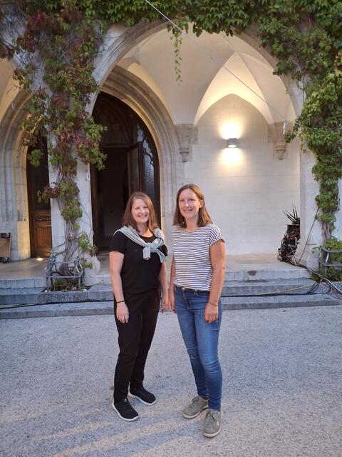 Eva Rinner und Irene Stubauer