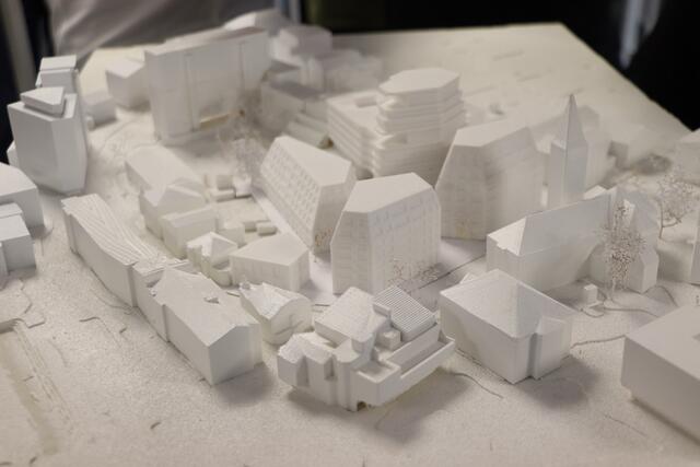 Modell des neuen Zentrums für Wörgl.  | Foto: Nimpf