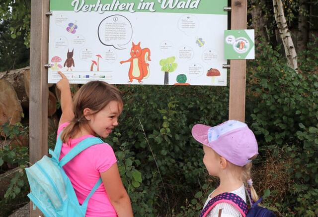 Der Waldlehrpfad in Windhaag. | Foto: Tourismuskern Windhaag