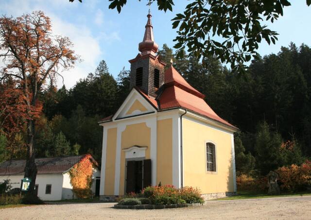 Die Wallfahrtskapelle Maria Bründl in St. Oswald. | Foto:  TK Sankt Oswald