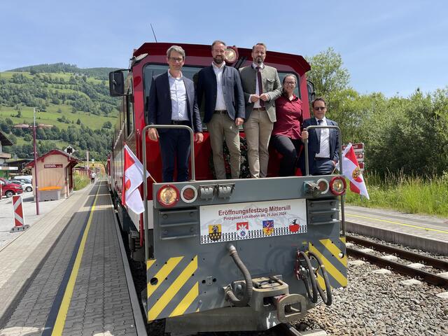 Die Pinzgauer Lokalbahn fährt seit 17. Juni 2024 wieder bis nach Mittersill. | Foto: Pinzgauer Lokalbahnen, Florian Knapp