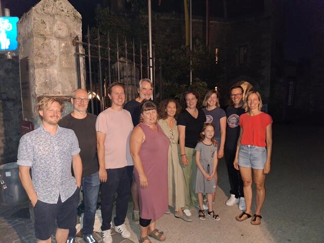 Der Verein Filmzuckerl mit Regisseurin Kat Rohrer und Darstellerin Proschat Madani