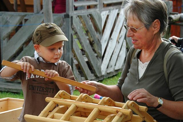 Gemeinsam Zeit miteinander verbringen. | Foto: Keltendorf Mitterkirchen