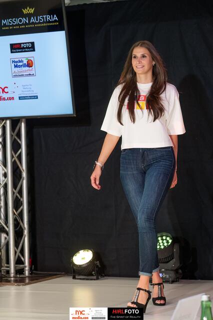 Ines Gruber bei der Miss Niederösterreich Wahl. | Foto: Gerald Hirl