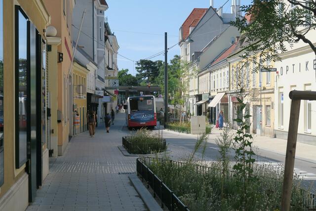 Penzinger Geschäftsleute beklagen die Umbaumaßnahmen in der Nisselgasse. 2023 wurde die Gasse umgestaltet, seither fehle es an Ladezonen und Bewässerung. | Foto: Patricia Hillinger/MeinBezirk