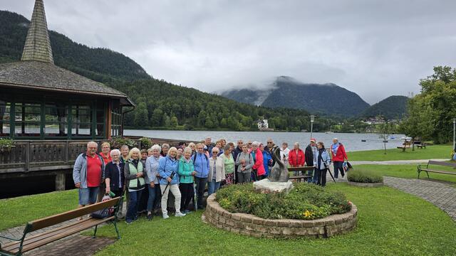 Die Ebenseer Pensionisten auf Wanderschaft. | Foto: Ebenseer PV