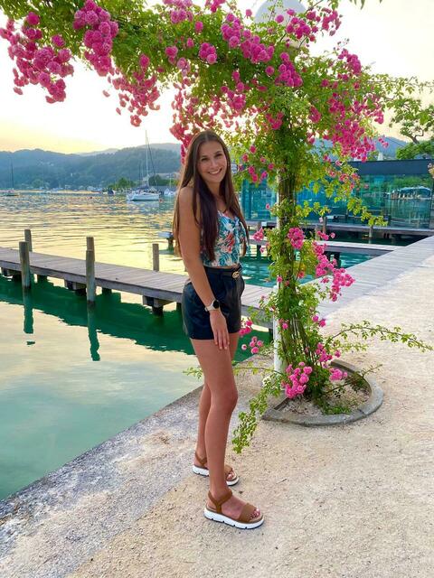 Urlaub am Wörthersee geht für Miss Niederösterreich Ines Gruber immer. | Foto: Ines Gruber