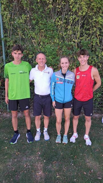 Markus Hauser, Marie Glaser und Markus Locsmandy erzielten Top-Ergebnisse. 