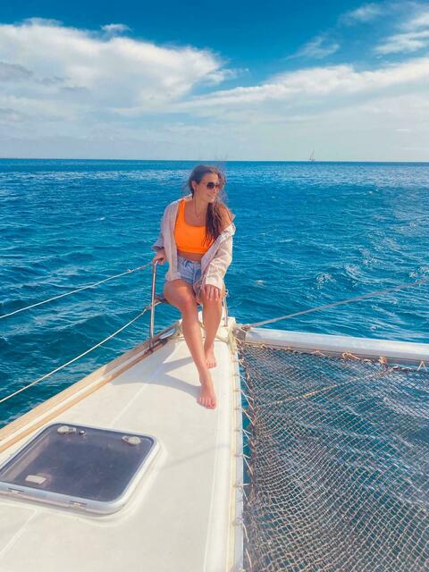 Am liebsten macht Ines Gruber Urlaub am Meer. | Foto: Ines Gruber